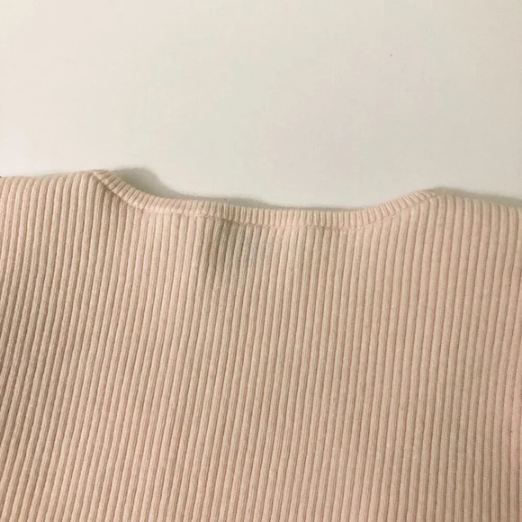 Aritzia Wilfred Elouan Tie Front Ribbed Knit Top Size XS - Picture 11 of 15